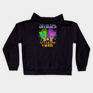 I need more Fiber Quilting Sewing Seamstress Kids Hoodie